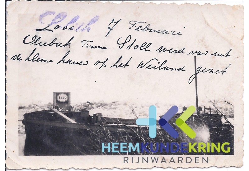 IJsgang op de Rijn 1940 Coll. N. Peperkamp 7 febr. F000007